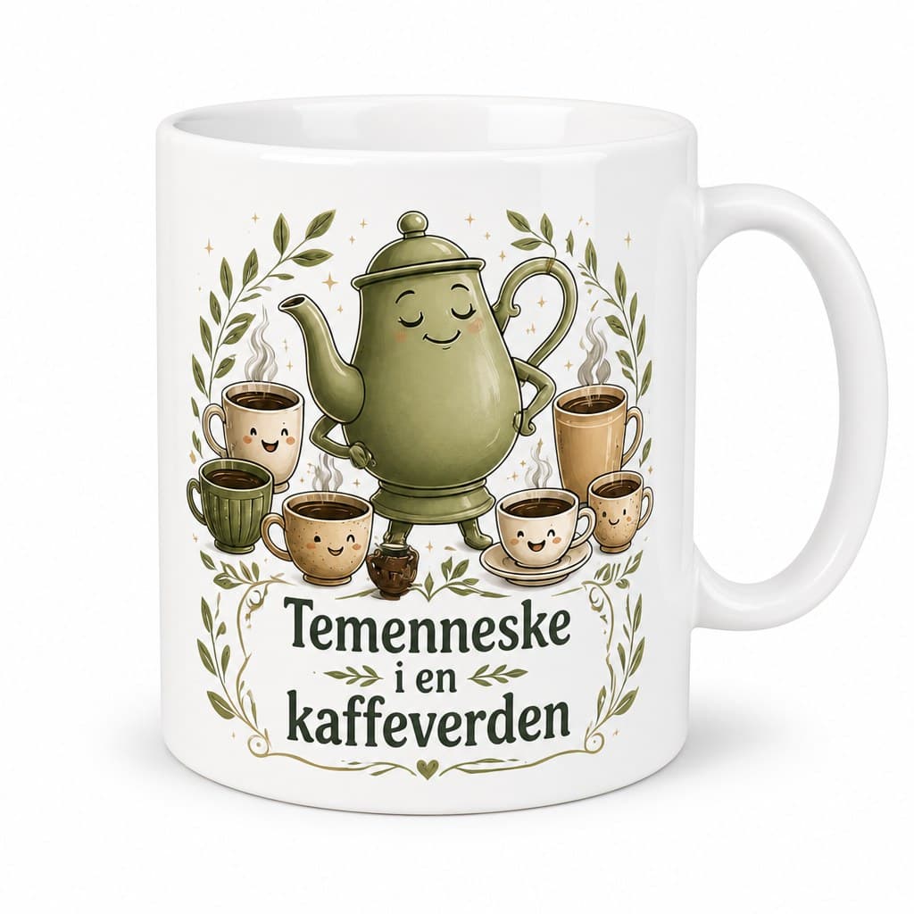 Tekop i en kaffeverden – Temenneske i en kaffeverden